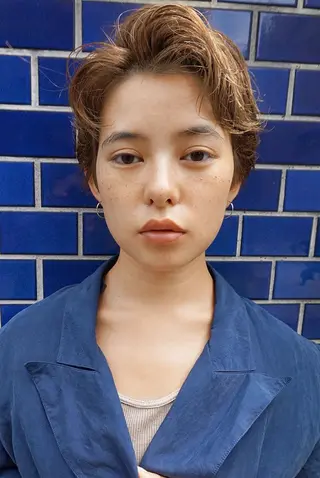 ショート カラー コジマ ダイスケのヘアスタイル