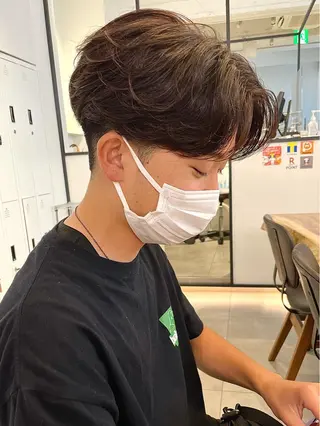 ショート パーマ メンズ 🇰🇷カルマパーマ kaito🇰🇷のヘアスタイル