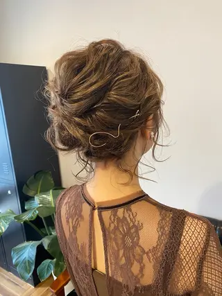 ヘアアレンジ SALOWIN銀座RAYⅡ所属・レイヤー/髪質改善 /Sayakaのヘアスタイル