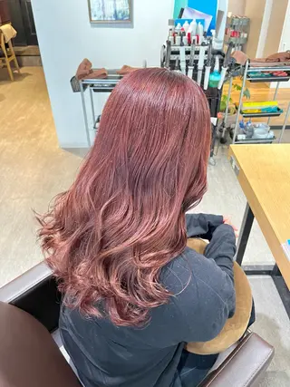 ロング カラー 艶髪カラー 渡辺岳也のヘアスタイル