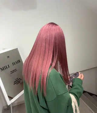 セミロング meulu-所属・渡邉 怜のヘアスタイル