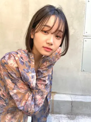 ミディアム トレンドカット🫧 /髪質改善✨TOWAのヘアスタイル