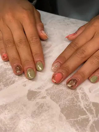 ネイル YOUTH nails waxing所属・YOUTH natsumiのネイルデザイン