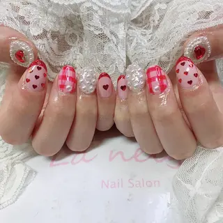 ネイル La neige* yuki 🥯🍑のネイルデザイン