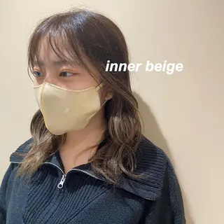 セミロング プルエクステ/インナ ーカラー🦊はるなのヘアスタイル