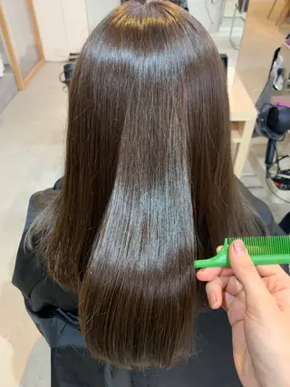 ロング 暖色/透明感カラー かずきのヘアスタイル