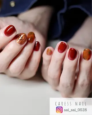 ネイル caress  nail カレスネイル　代々木上原所属・カレスネイル さいのネイルデザイン