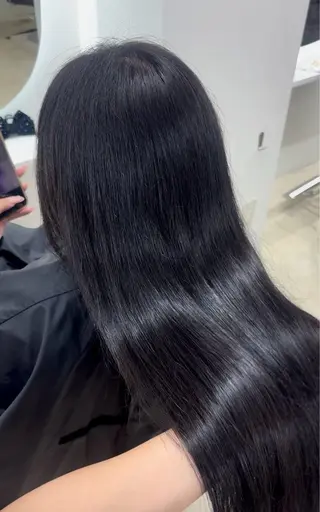 ロング Ameri所属・suzuha ⚜️🖤のヘアスタイル