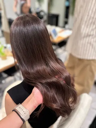 ロング カラー cut/eye 💖aika💖のヘアスタイル