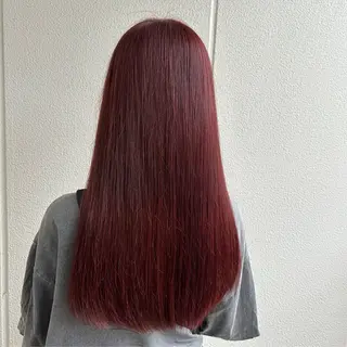 カラー ︎︎🌟韓国艶カラー ︎🌟璃奈 (ﾘﾅ)のヘアスタイル