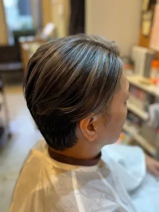 ショート カラー Hair Make  feel   フィール所属・森下 麻美子のマツエク・マツパデザイン