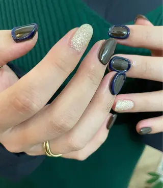 ネイル kiii.__ ✴︎*のネイルデザイン