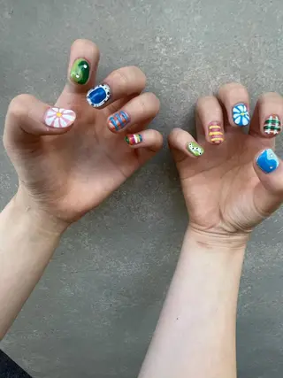 ネイル hair&nail ☯️アイリ☯️のネイルデザイン