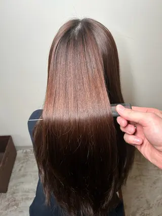 ロング カラー 小澤 一稀のヘアスタイル