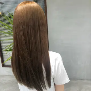 ミディアム let’s所属・透明感／髪質改善 ／ りかのヘアスタイル