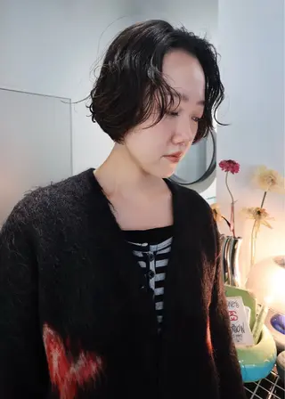 ミディアム groovy所属・学芸大学 /ボブ SaKuraのヘアスタイル