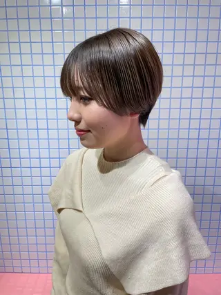 ショート 山田 遥のヘアスタイル