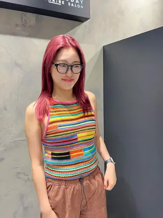 セミロング カラー kimika🥑 メンズ/髪質改善のヘアスタイル