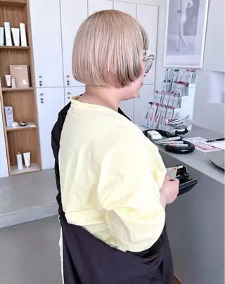 カラー 🎨ハイトーン/ デザインカラー 内藤のヘアスタイル