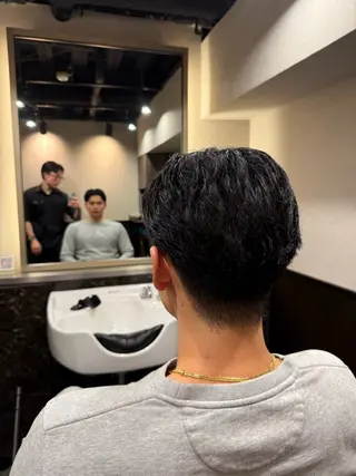 ショート メンズ 平野 蒼太のヘアスタイル