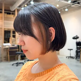 ショート カラー 透明感カラー/レイ ヤー/Nana🌈のヘアスタイル