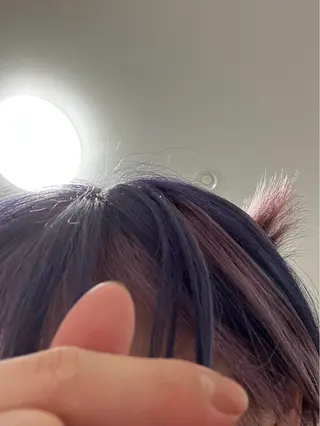 カラー ルシ🌈/ハイトーン デザインカラー/町田のヘアスタイル