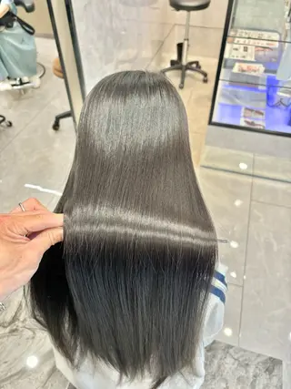 ロング ハルキミナトジャパン所属・藤田優介 [大宮/縮毛矯正]のヘアスタイル