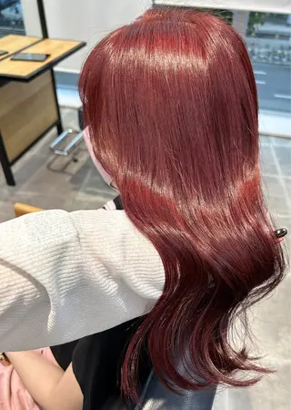 ロング カラー newi梅田🫧韓国 ヘア🫧sakiのヘアスタイル