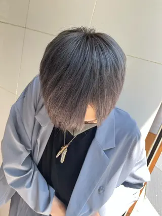 ショート 美髪/髪質改善 顔周り/透明感カラーのヘアスタイル