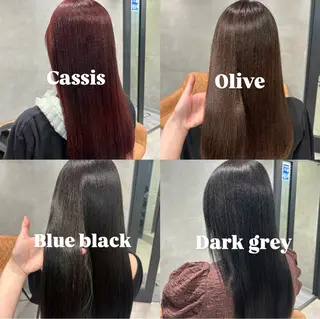 カラー うる艶カラー✨️ 耳ツボ💠mamiのヘアスタイル