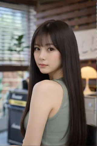 ロング 大西 直人のヘアスタイル