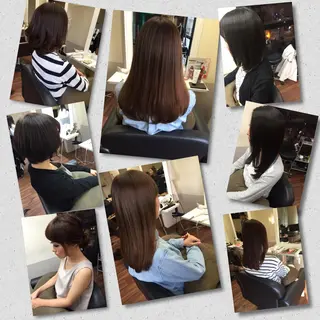 ショート ミディアム セミロング ロング カラー パーマ ヘアアレンジ 成松 勇治のヘアスタイル