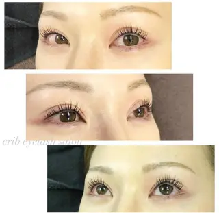 マツエク・マツパ crib所属・crib eyelashのマツエク・マツパデザイン