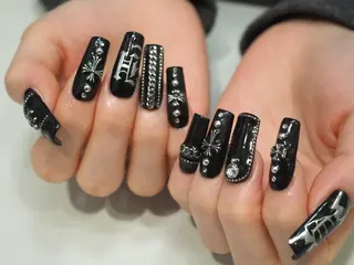 ネイル NAILSTUDIO401所属・ジェルチップ長さだし 専門ネイルサロンのネイルデザイン