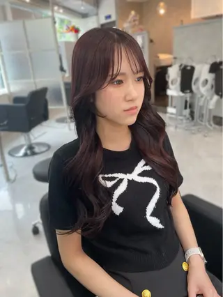 ロング カラー Hana ♡ marshu梅田のヘアスタイル