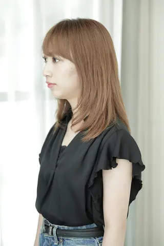 ミディアム luludi  by APHRODITE GINZA所属・うる艶カラー✨/ nanako🤎のヘアスタイル