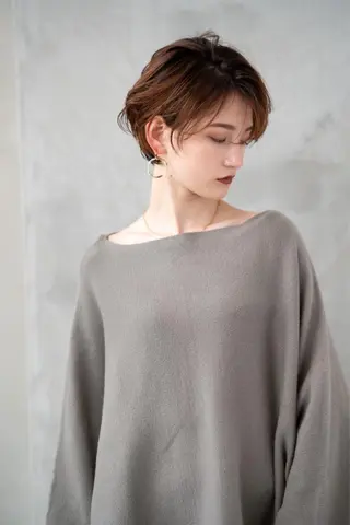 ショート カラー 🉐レイヤー/塩見 弘樹🉐渋谷のヘアスタイル