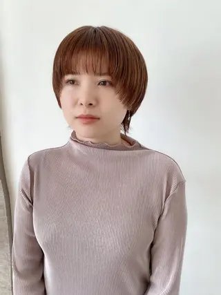 ショート 宮口かなた🍊 カットモデル募集のヘアスタイル