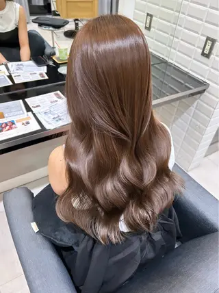 ロング 髪質改善× ブリーチなしyutoのヘアスタイル