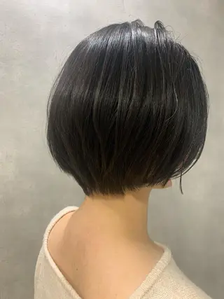 ショート エンドウ　ミノリ🤎 /半個室/レイヤーのヘアスタイル