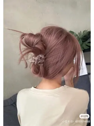 ロング カラー 🎀暖色/ラベンダー /paru🤍のヘアスタイル