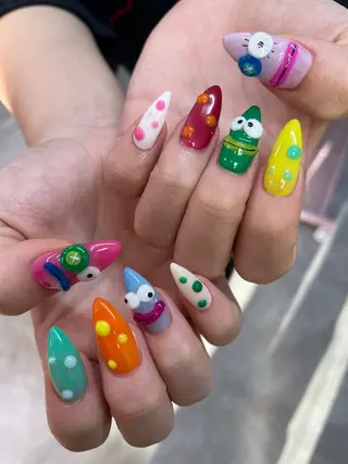 ネイル ひめか🫁 推し概念・個性派のネイルデザイン