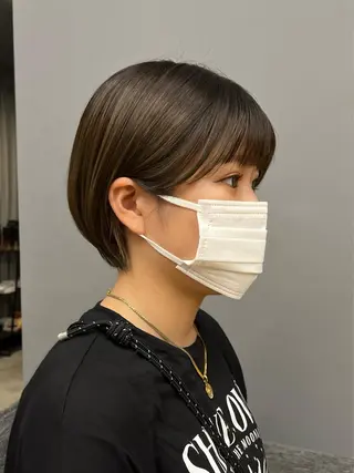 ショート 寺尾 綾乃のヘアスタイル