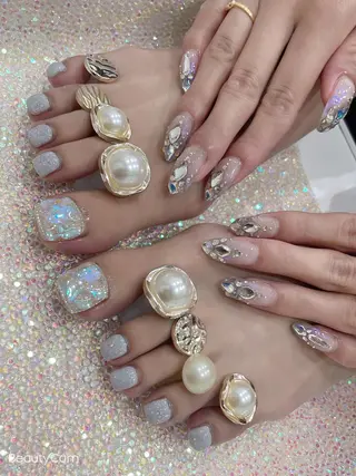 ミディアム ネイル 《LB》ラブリエ Nail&eyeのマツエク・マツパデザイン