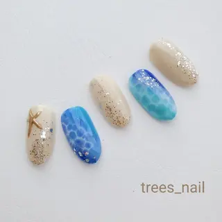 ネイル trees_ nailのネイルデザイン