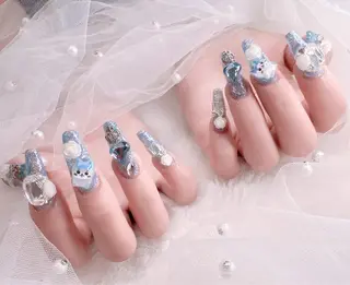 ネイル 長さだし専門店 ROKANAILのネイルデザイン