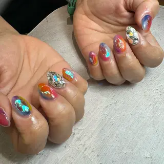 ネイル nail&eyelash mate所属・京都/東向日/桂 ayumiのネイルデザイン