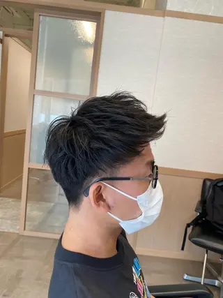 メンズ GO TODAY  SHAiRE SALON 名古屋店所属・艶カラー/髪質改善/ 西　大喜(ひろき)のヘアスタイル