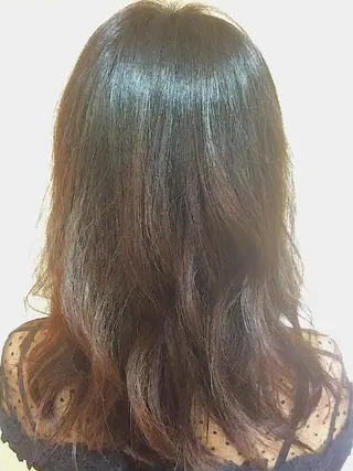 セミロング カラー パーマ 可愛いを作る神 ナオヒロのヘアスタイル