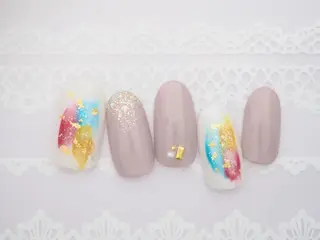 ネイル トップネイリスト Ribbon立川店のネイルデザイン